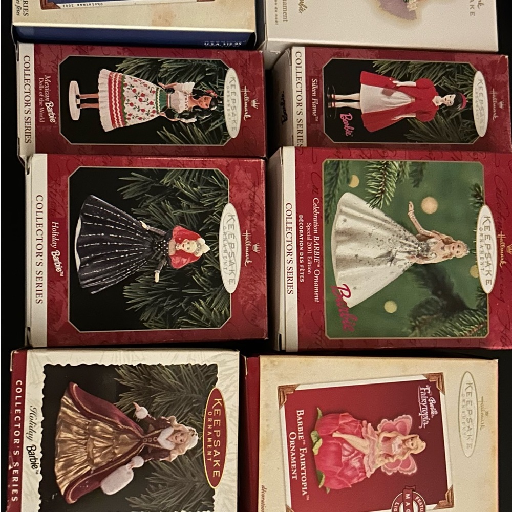 Barbie Christmas Ornaments - The Bundle!